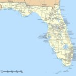 Detailed Florida State Map With Cities. Florida State Detailed Map   Where Is Panama City Florida On The Map