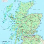 Detailed Map Of Scotland   Printable Map Of England And Scotland
