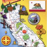 Detailed Tourist Map Of California State. California State Detailed   California Tourist Map
