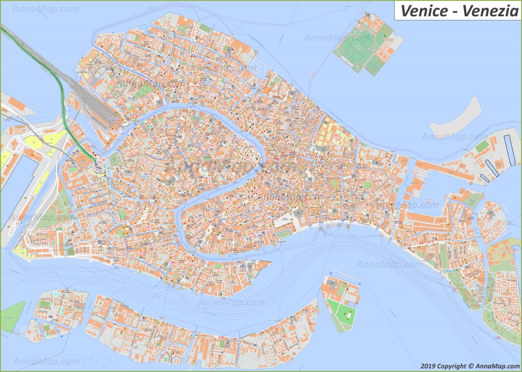 Detailed Tourist Maps Of Venice | Italy | Free Printable Maps Of - Printable Map Of Venice Italy