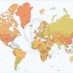 Detailed World Map Mercator Europe Africa | Maps Of World | Detailed   Detailed World Map Printable