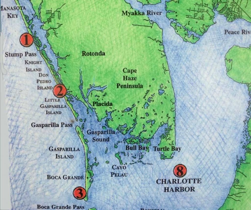 Discover A Less Well-Known String Of Islands -- Gasparilla Island - Florida Keys Islands Map