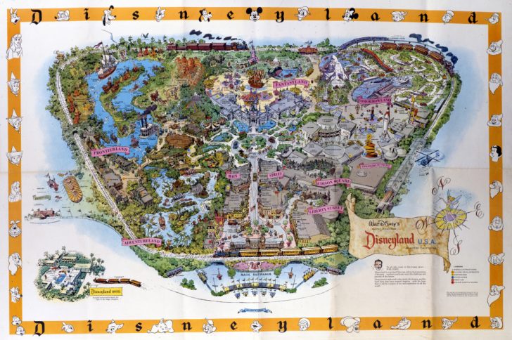 Disney World California Map
