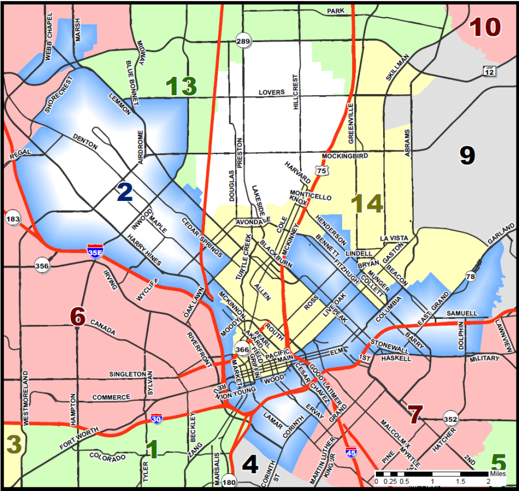 District Map - Map Records Dallas County Texas