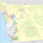 District Maps   City Map Of San Diego California