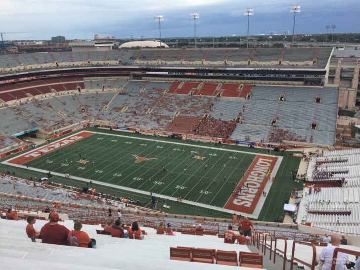 Dkr-Texas Memorial Stadium Section 101 - Rateyourseats - Texas Longhorn ...