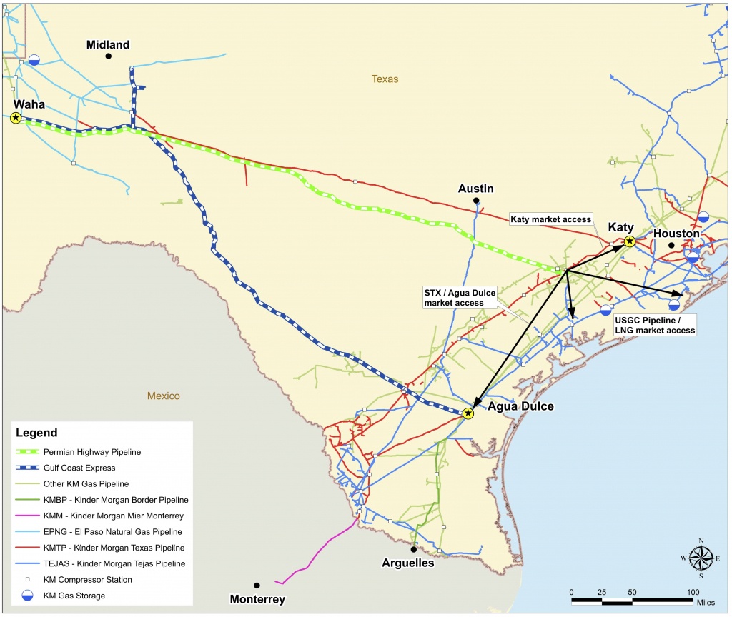 Does The Permian Highway Project Affect You? - Tx Condemnation Rights - Kinder Morgan Pipeline Map Texas