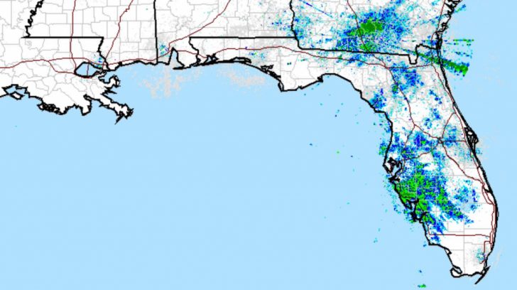 Florida Doppler Radar Map
