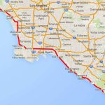 Drive The Pacific Coast Highway In Southern California   Map Of Pch 1 In California