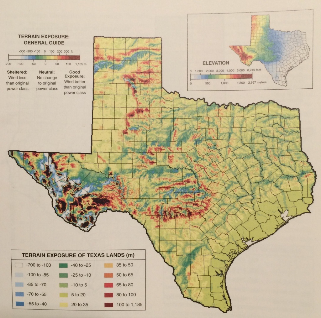 elevation map of texas        <h3 class=