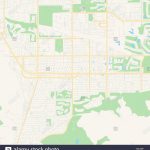 Empty Vector Map Of Palm Desert, California, United States Of   Where Is Palm Desert California Map