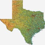 Entire Map Of Texas   Free Printable Maps   Complete Map Of Texas