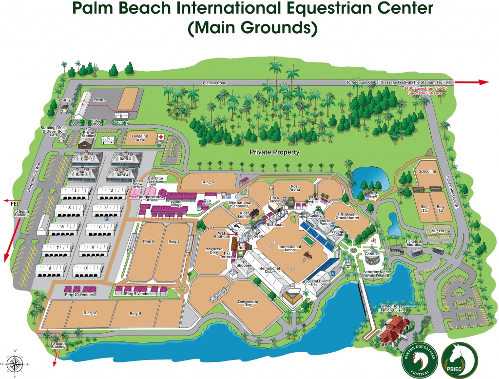 Equestrian Sport Productions - Wellington Florida Map