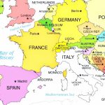 Europe Countries On Printable Map Of With World Maps Within 9   Printable Map Of Western Europe