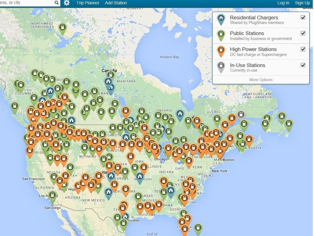 Electric Car Charging Stations Texas Map - Dolores Herr blog