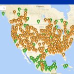 Evolution & Current State Of Public Ev Charging In Usa | Cleantechnica   Tesla Charging Stations Map California