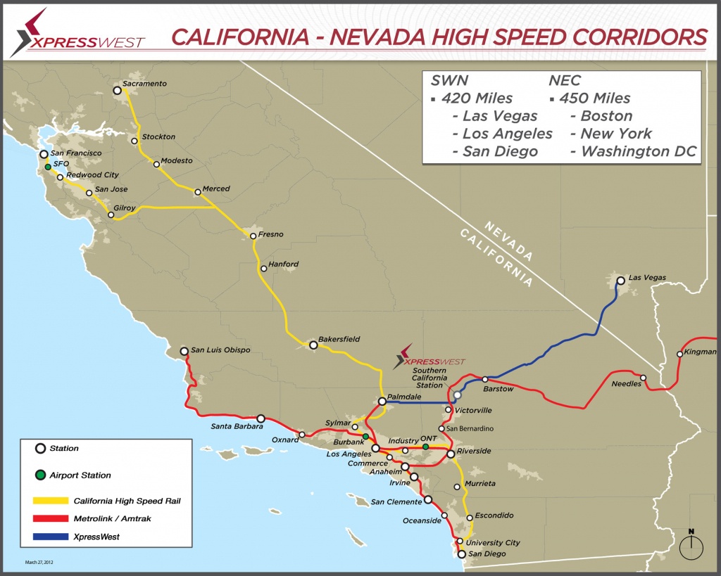 Expansion • Xpresswest Website - California High Speed Rail Progress Map