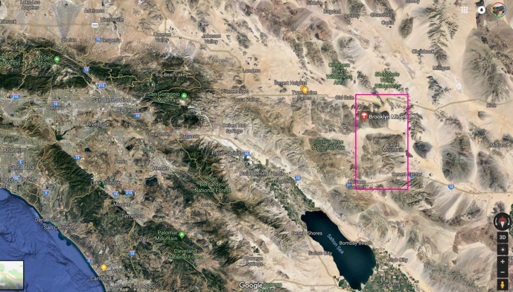 Exploring Southern California&amp;#039;s Abandoned Minesjeep Trail - Map Of Abandoned Mines In California