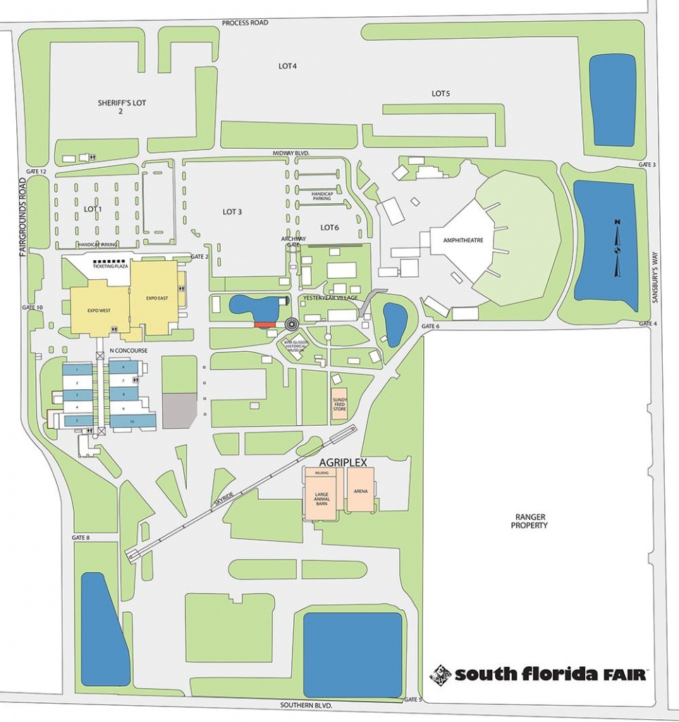 Facilities Map - Florida State Fairgrounds Map