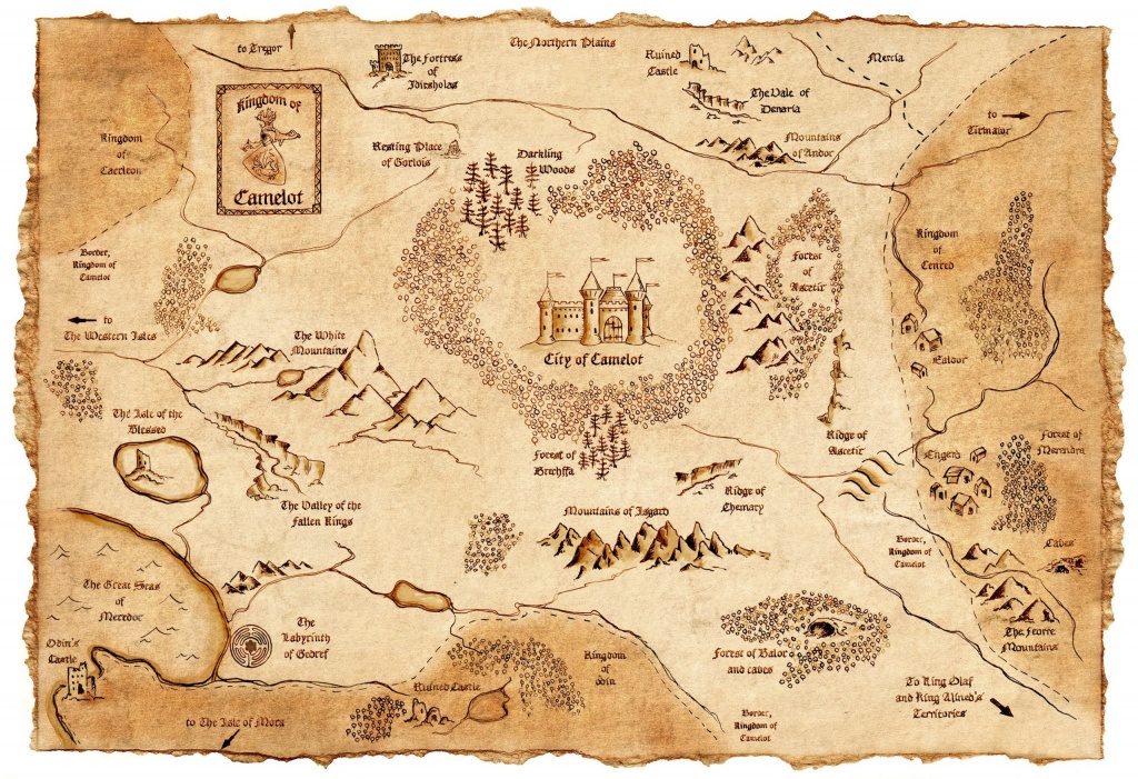 Fantasy Maps | The Stranger&amp;#039;s Bookshelf - Printable Map Of Narnia