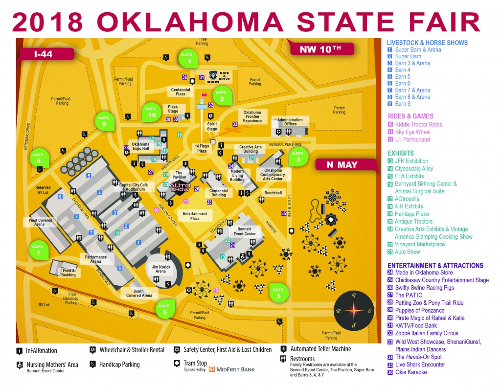 Faq | Ok State Fair - Texas State Fair Parking Map