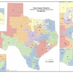 Federal Judges Propose Maps For Texas Legislative Races | The Texas   Texas State District Map