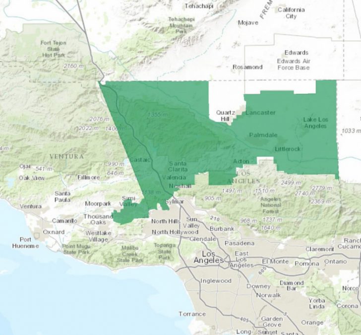 California 25Th District Map