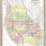 File:1853 Mitchell Map Of California, Oregon, Washington, Utah ^ New   California Oregon Washington Map