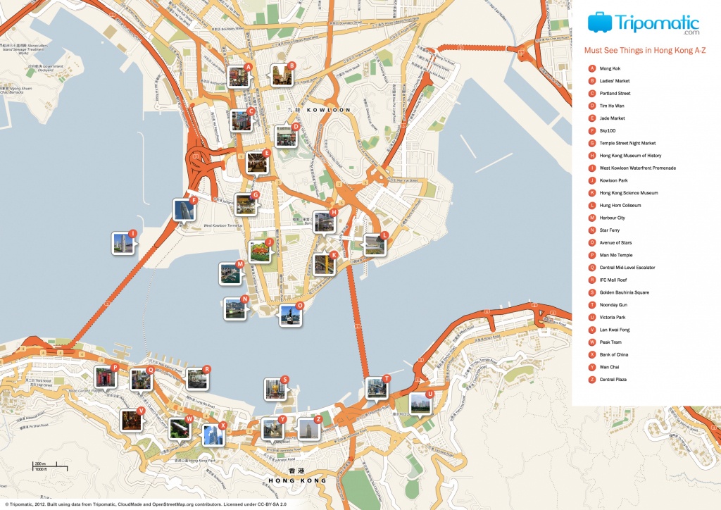 File:hong Kong Printable Tourist Attractions Map - Wikimedia Commons - Hong Kong Tourist Map Printable