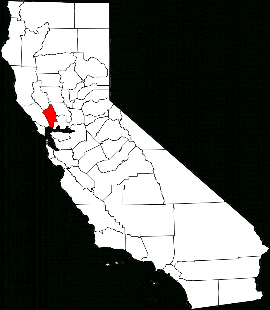 File:map Of California Highlighting Napa County.svg - Wikipedia - Napa California Map