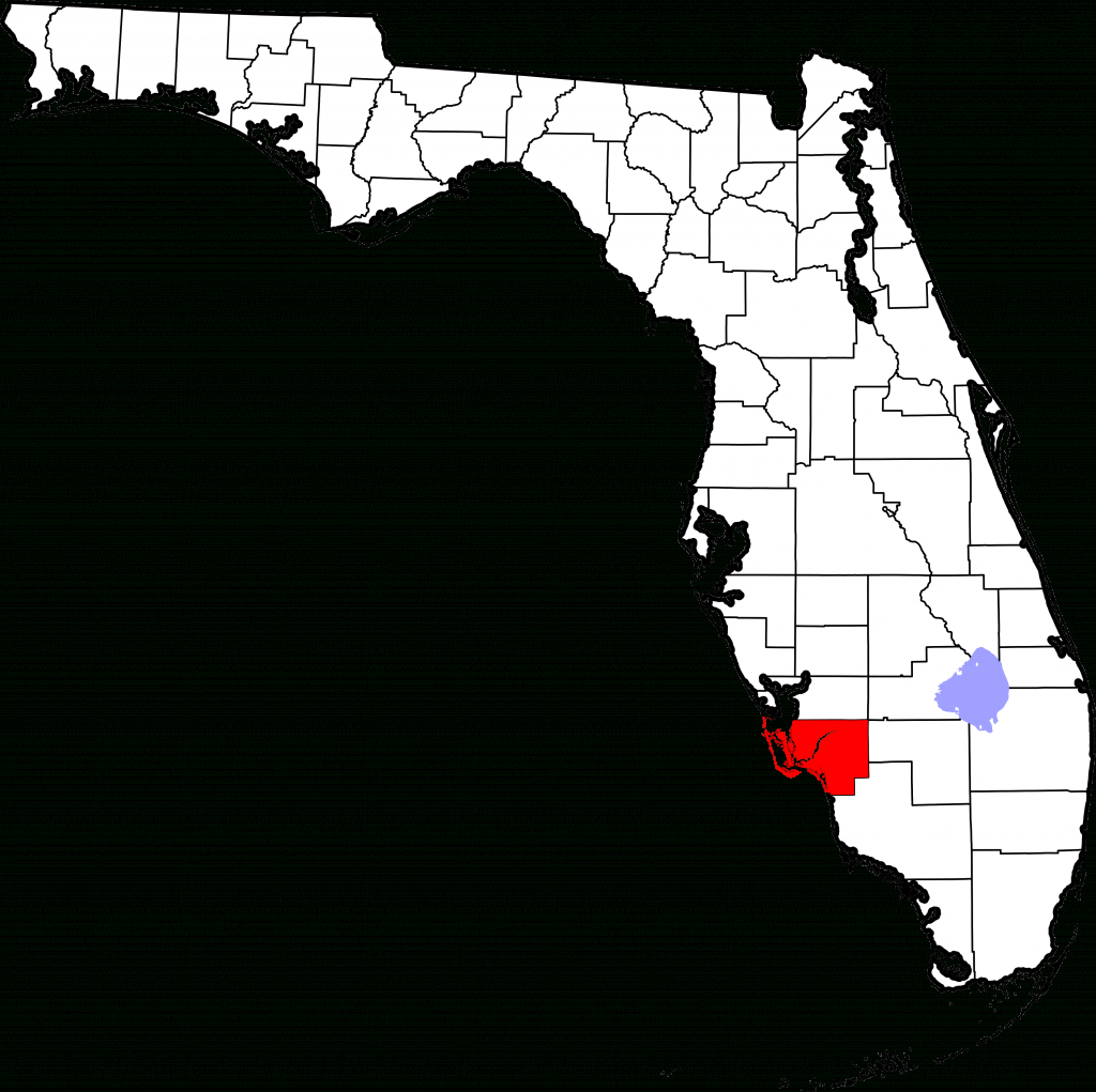 File:map Of Florida Highlighting Lee County.svg - Wikipedia - North Fort Myers Florida Map