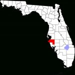 File:map Of Florida Highlighting Manatee County.svg   Wikimedia Commons   Manatee Florida Map