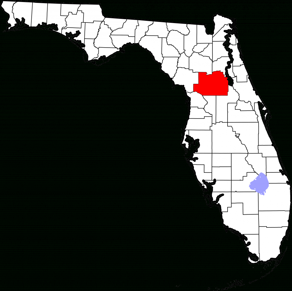 File:map Of Florida Highlighting Marion County.svg - Wikipedia - Belleview Florida Map