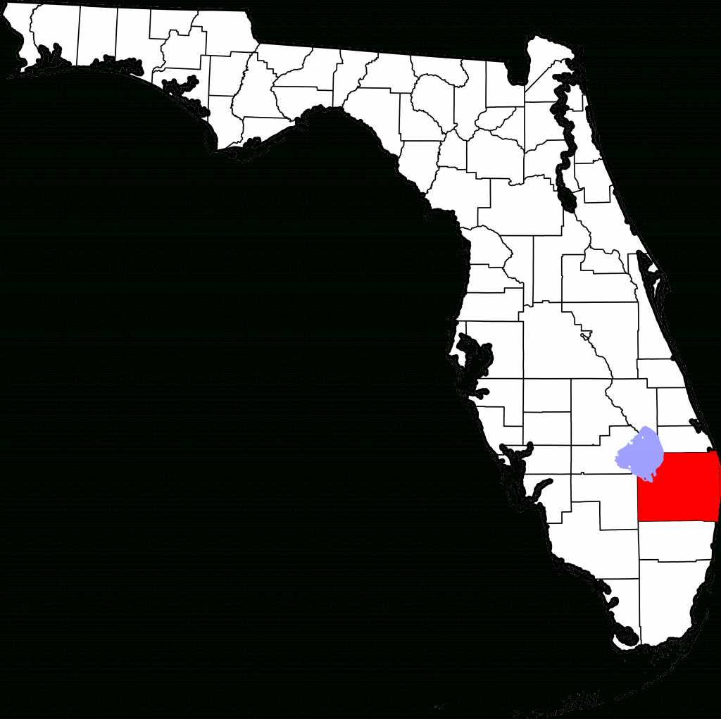 File:map Of Florida Highlighting Palm Beach County.svg - Wikimedia - Palm Beach Florida Map
