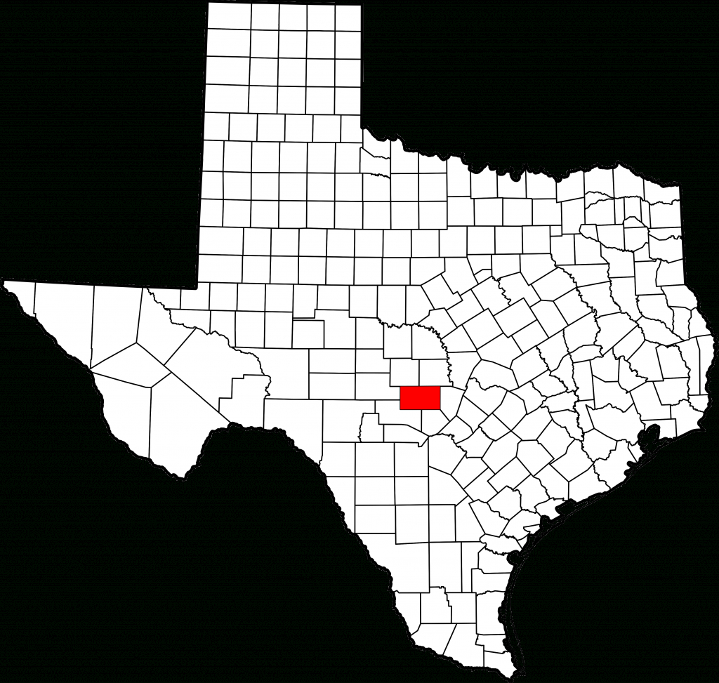 File:map Of Texas Highlighting Gillespie County.svg - Wikimedia Commons - Luckenbach Texas Map