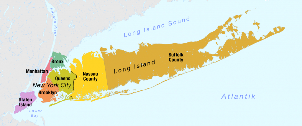 File:map Of The Boroughs Of New York City And The Counties Of Long - Printable Map Of Long Island Ny