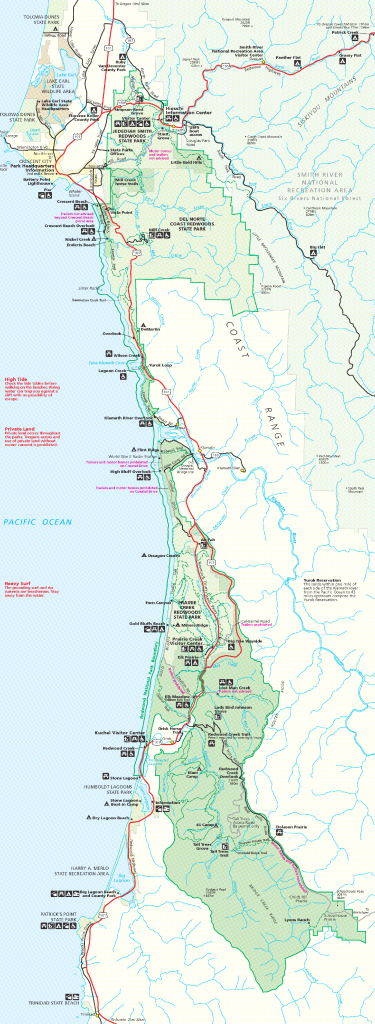File:redwood-Np Map - Wikimedia Commons - Where Is The Redwood Forest In California On A Map