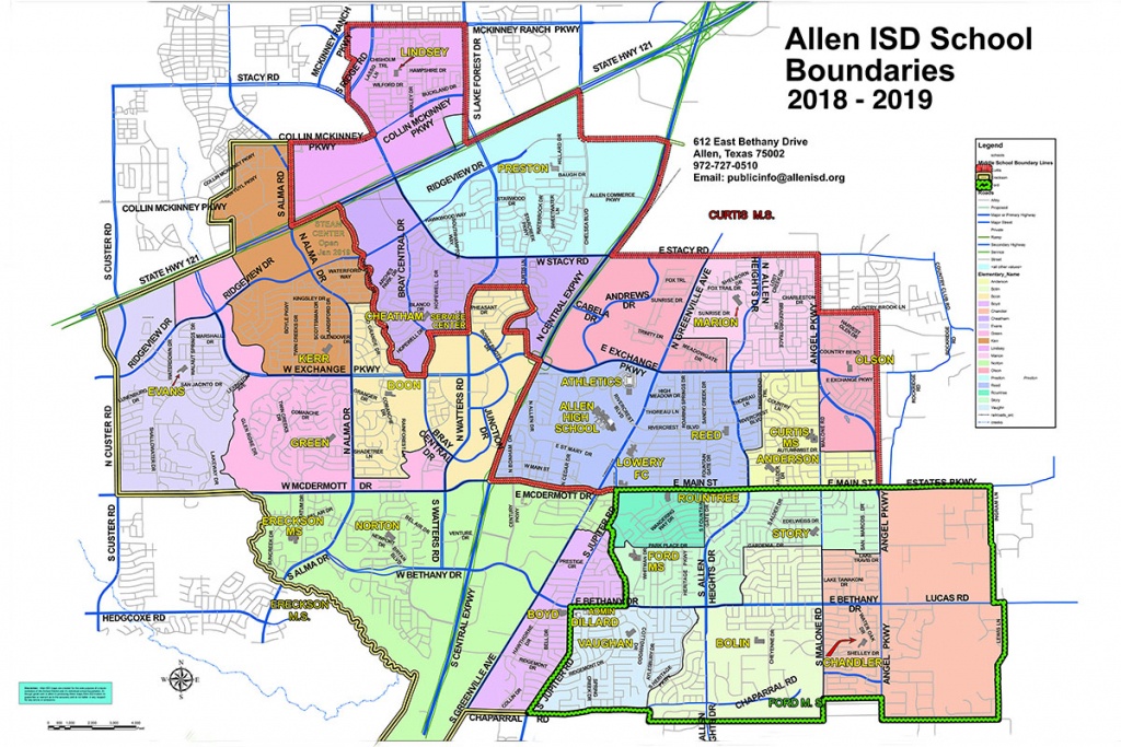 Find A School / Boundary Map - Texas School District Map By Region