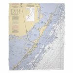 Fl: Key Largo, Fl Nautical Chart Blanket   Florida Keys Nautical Map