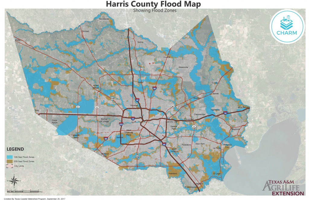 Flood Zone Maps For Coastal Counties Texas Community Watershed Harris County Texas Flood Map 