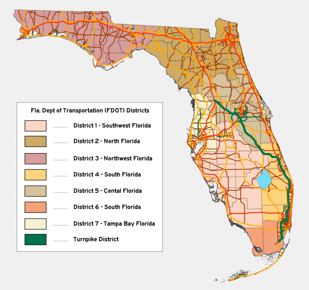 Florida - Aaroads - Florida District 6 Map