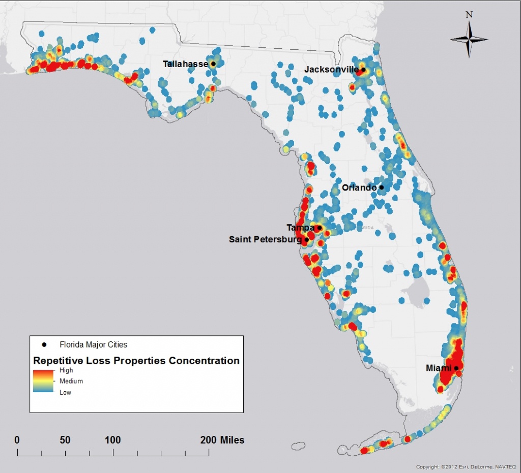 Florida Flood Risk Study Identifies Priorities For Property Buyouts - Flood Plain Map Florida