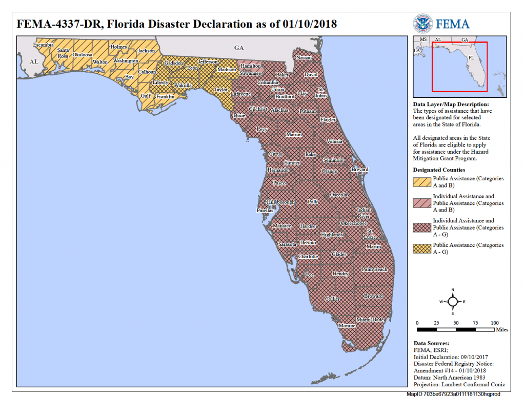 Florida Hurricane Irma (Dr-4337) | Fema.gov - Fema Flood Maps Marion County Florida