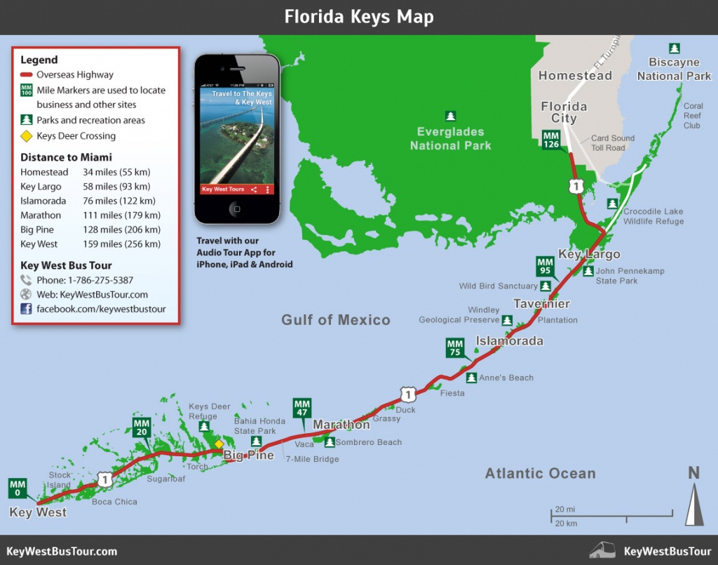 Florida Keys Map :: Key West Bus Tour - Islamorada Florida Map