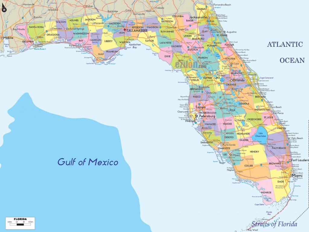 Florida Map - Interactive Florida County Map