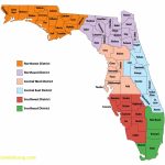 Florida Map With Counties   Lgq   Florida County Map Printable