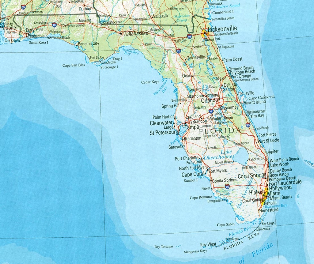 Florida Maps - Perry-Castañeda Map Collection - Ut Library Online - Big Map Of Florida
