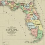Florida Memory   Governor Milton Letterbooks   Map Of Florida Counties And Cities