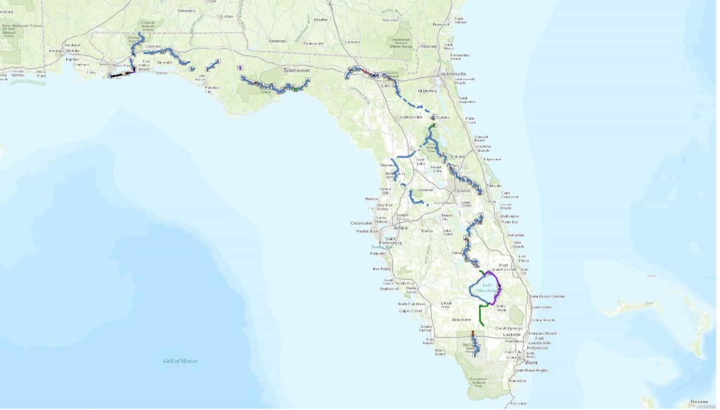 Florida National Scenic Trail - Home - Florida Rails To Trails Maps