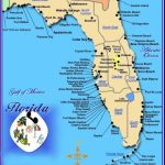 Florida | Places I Want To Visit | Map Of Florida Gulf, Map Of   Central Florida Attractions Map
